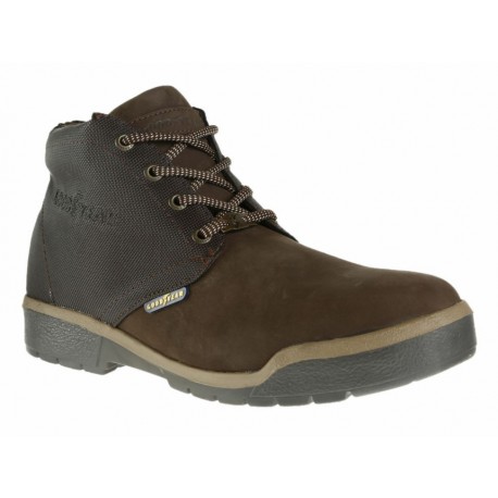 Bota Goodyear piel chocolate - Envío Gratuito