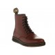 Dr Marten's Bota Newton Cherry Temperly de Piel Cereza - Envío Gratuito