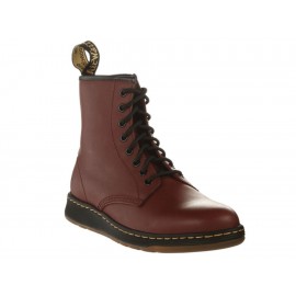 Dr Marten's Bota Newton Cherry Temperly de Piel Cereza - Envío Gratuito