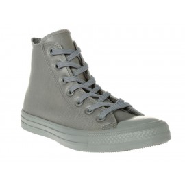 Converse Tenis Chuck Taylor All Star HI Top Transluscent Rubber Gris - Envío Gratuito