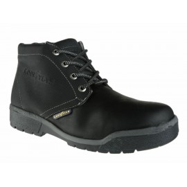 Bota Goodyear piel negro - Envío Gratuito