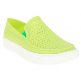 Crocs Alpargatas Lisas Citilane Roka Green Volt para Niña - Envío Gratuito