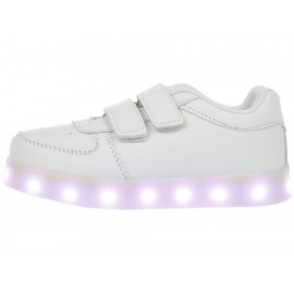 XBLINKS Tenis con luces de LED recargable velcro unisex - Envío Gratuito