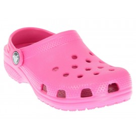 Crocs Suecos Lisos Candy Pink para Niña - Envío Gratuito