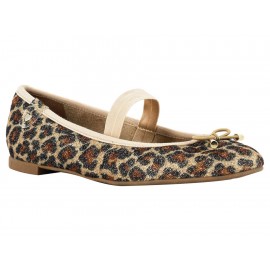 Mary Jane animal print Nine West sintética para niña - Envío Gratuito