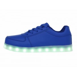 XBLINKS Tenis con luces de LED recargable agujeta para niño - Envío Gratuito