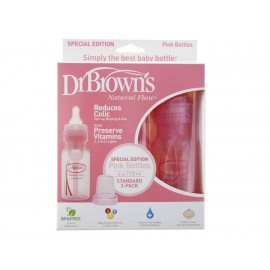 Dr. Brown's Set de Biberones para Niña, 4 oz - Envío Gratuito