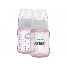 Biberones Avent 9oz 3m para niña - Envío Gratuito