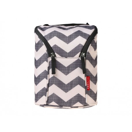 Skip Hop Bolsa Almacenadora de Botellas Grab & Go Estampado Chevron - Envío Gratuito