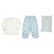 Conjunto Baby Mink Pijamink azul - Envío Gratuito