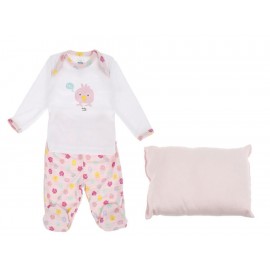 Conjunto Baby Mink Pijamink rosa - Envío Gratuito