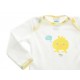 Conjunto Baby Mink Pijamink amarillo - Envío Gratuito