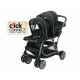 Carriola doble Graco Onyx negro - Envío Gratuito