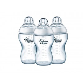 Tommee Tippee Set de Biberones Easi Vent Ceral, 11 oz - Envío Gratuito