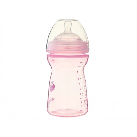 Biberón Chicco 11 oz 6m para niña - Envío Gratuito