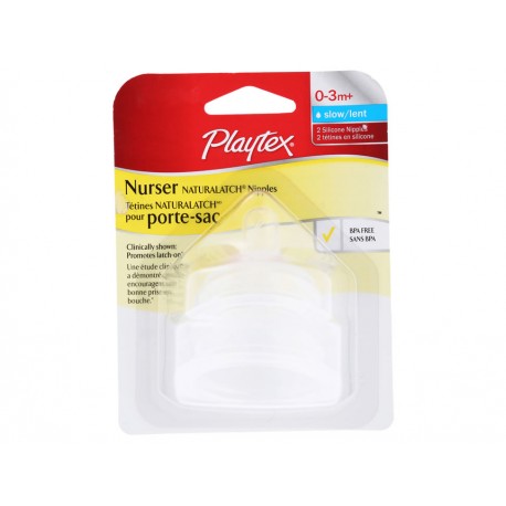 Playtex Set de Tetinas de Fluido Lento - Envío Gratuito