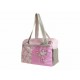 Pañalera tipo satchel Carmen Patricia Kuki rosa - Envío Gratuito