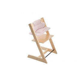 Cojín para silla alta Stokke Trip Trapp de algodón rosa - Envío Gratuito