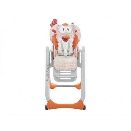 Silla alta Chicco Polly 2Start naranja - Envío Gratuito