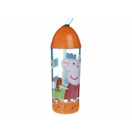 Peppa Pig Vaso Estampado con Popote - Envío Gratuito