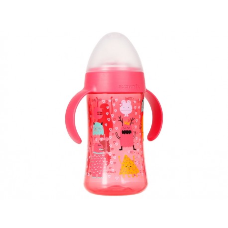 Vaso entrenador Suavinex 270 ml 4m para niña - Envío Gratuito