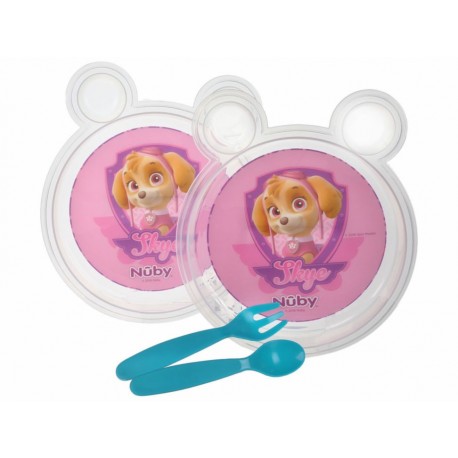 Set de alimentación Nuby para niña - Envío Gratuito