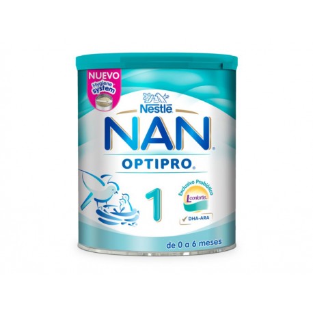 Nan 1 Optipro etapa 1 fórmula infantil Nestlé lata 1,2 kg - Envío Gratuito