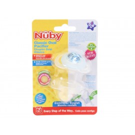 Nuby Chupón Oval Clásico - Envío Gratuito