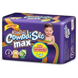 Pañales Kleenbebé Comodisec Max jumbo 38 piezas - Envío Gratuito