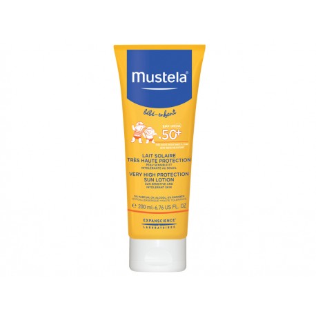 Protector solar para pieles sensibles Mustela 200 ml - Envío Gratuito