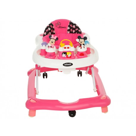 Andadera Disney Minnie rosa - Envío Gratuito