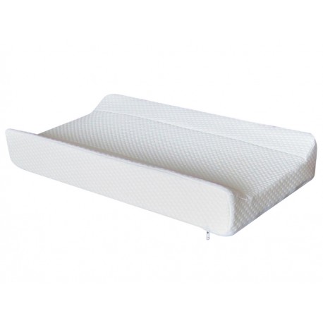 Colchón cambiador Memory Foam Baby 82 cm x 42 cm blanco - Envío Gratuito