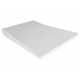 Colchón antirreflujo Memory Foam Baby 95 cm x 140 cm blanco - Envío Gratuito