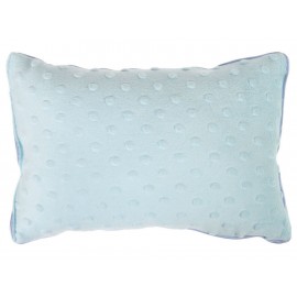 Almohada Mon Caramel Ensueño bolitas azul - Envío Gratuito