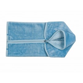 Cobertor Baby Mink Bag Liso azul - Envío Gratuito