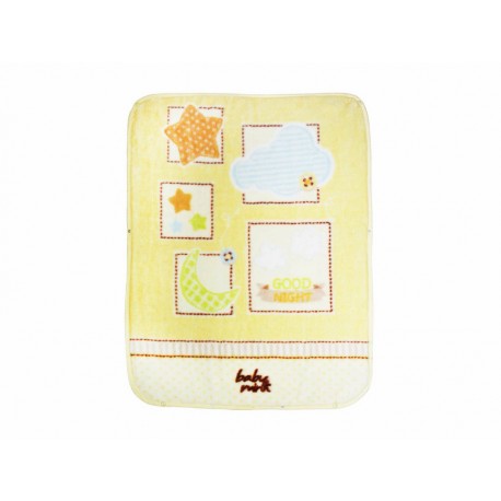 Cobertor Baby Mink Bag Cielito amarillo - Envío Gratuito