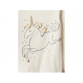 Playera estampada GAP de algodón para niña - Envío Gratuito