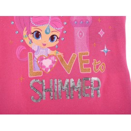 Playera estampada Shimmer & Shine de algodón para niña - Envío Gratuito