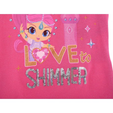 Playera estampada Shimmer & Shine de algodón para niña - Envío Gratuito