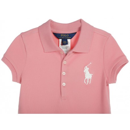 Playera lisa Polo Ralph Lauren de algodón para niña - Envío Gratuito