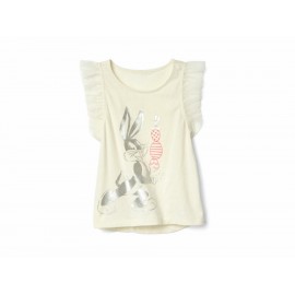 Gap Playera con Temática de Looney Tunes para Niña - Envío Gratuito