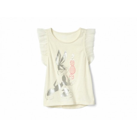 Gap Playera con Temática de Looney Tunes para Niña - Envío Gratuito