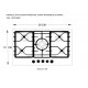 Parrilla de gas Whirlpool 30 pulgadas acero AKT780IXL - Envío Gratuito