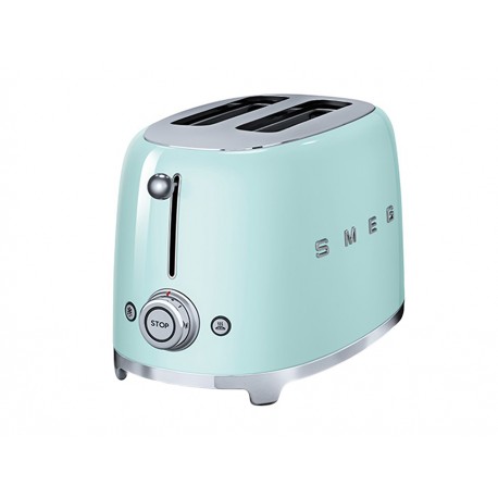 Smeg TSF01PGUS Tostador 2 Rebanadas Verde Pastel - Envío Gratuito