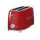 Smeg TSF02RDUS Tostador 4 Rebanadas - Envío Gratuito