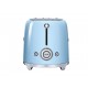 Smeg TSF01PBUS Tostador 2 Rebanadas Azul Pastel - Envío Gratuito