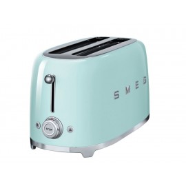 Smeg TSF02PGUS Tostador 4 Rebanadas Verde - Envío Gratuito