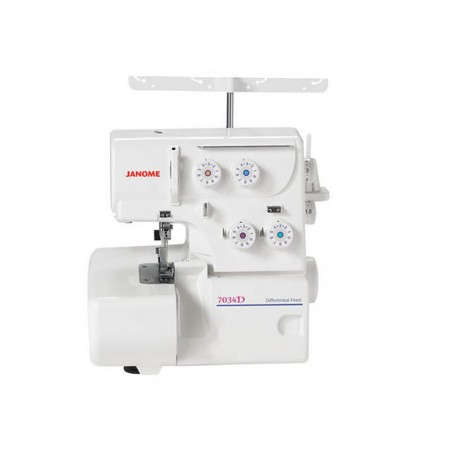 Janome 7034D Máquina de Coser Overlock - Envío Gratuito